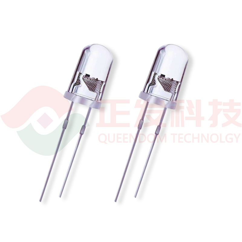 5MM直插 LED 发红光二极管参数