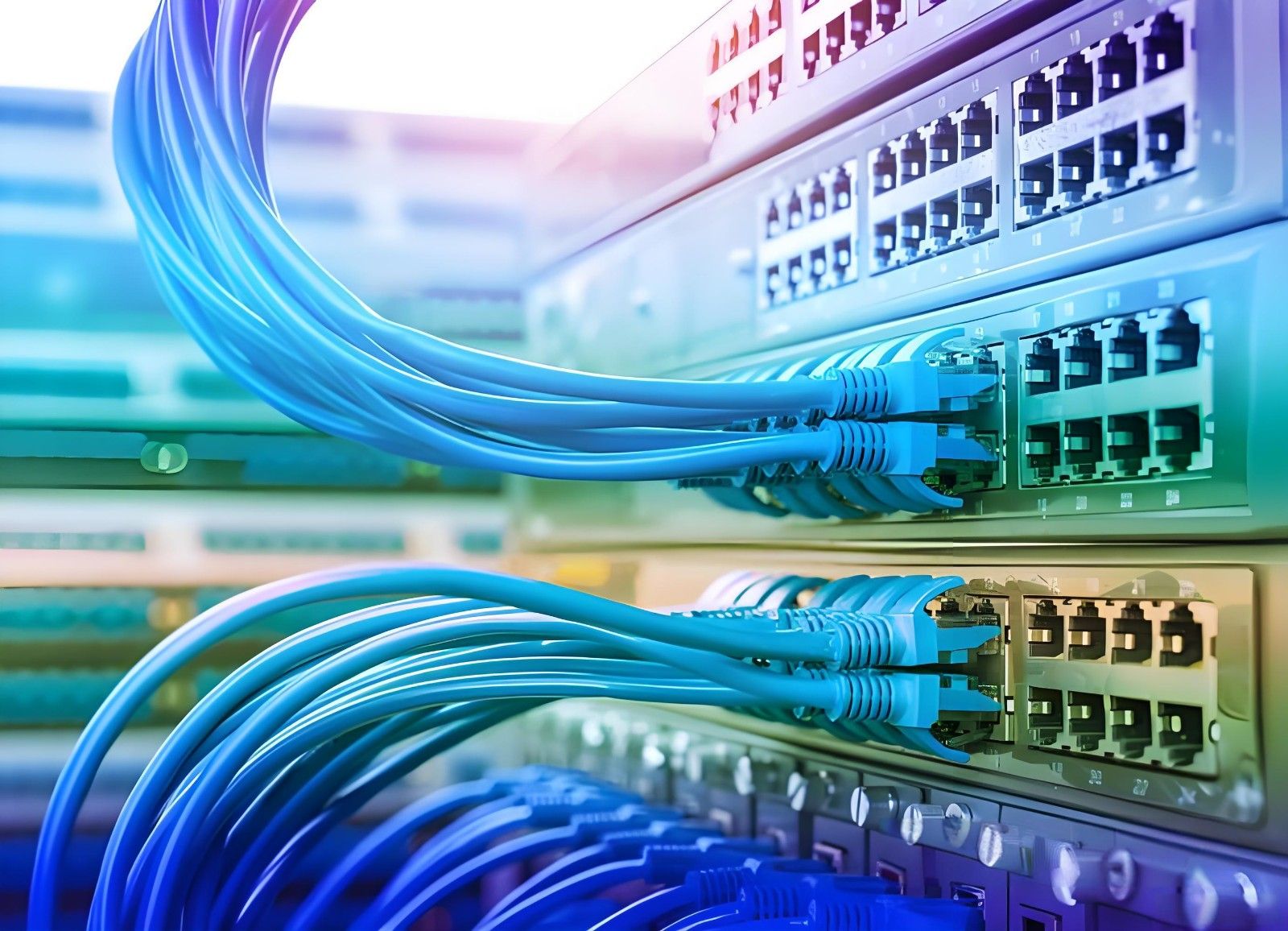 网络交换机指示灯